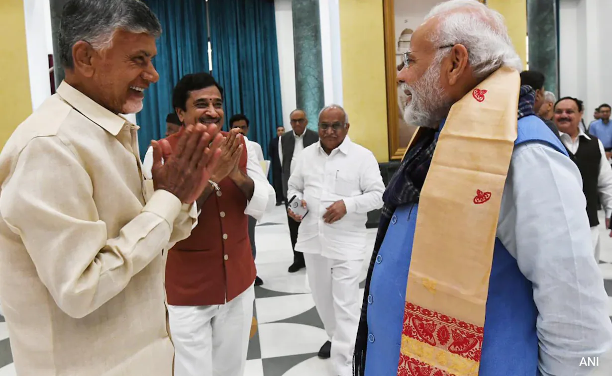 Viral Video Shows Chandrababu Naidu Criticising PM Modi: A Fact Check